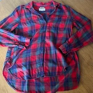 Ralph Lauren, flannel, small, red blue and green